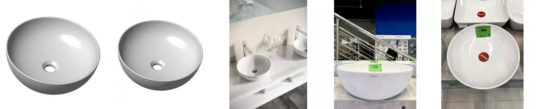 Раковина «Ravak» Uni 40/40 B Slim фарфоровая белый Раковина «Ravak» Uni 40/40 B Slim фарфоровая белый