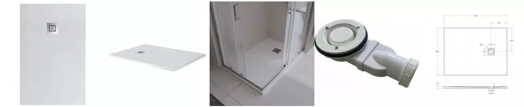 Душевой поддон «Belbagno» TRAY-MR-UNO-AH-120/90-35-W-CR низкий из литьевого мрамора прямоугольный с сифоном белый Душевой поддон «Belbagno» TRAY-MR-UNO-AH-120/90-35-W-CR низкий из литьевого мрамора прямоугольный с сифоном белый
