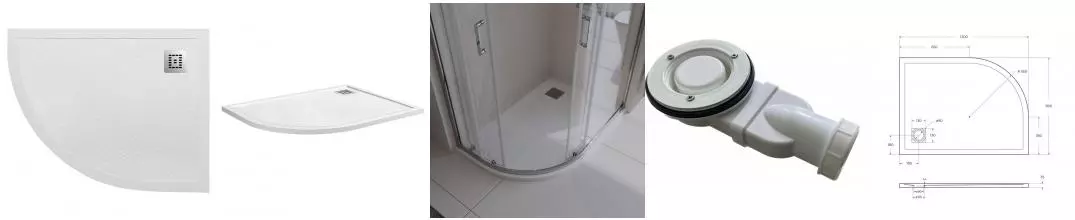 Душевой поддон «Belbagno» TRAY-MR-UNO-RH-120/90-550-35-W-R-CR низкий из литьевого мрамора прямоугольно-асимметричный с сифоном белый правый Душевой поддон «Belbagno» TRAY-MR-UNO-RH-120/90-550-35-W-R-CR низкий из литьевого мрамора прямоугольно-асимметричный с сифоном белый правый