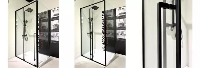 Комплект (Душевой угол 120/90 стекло прозр., Easyclean, черн.мат) · Fantasy 2.0, Allen Brau Комплект (Душевой угол 120/90 стекло прозр., Easyclean, черн.мат) · Fantasy 2.0, Allen Brau