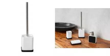 Ёршик для унитаза «Ridder» Amara 2244411 напольный бело-чёрный Ёршик для унитаза «Ridder» Amara 2244411 напольный бело-чёрный