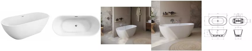 Ванна акриловая «Belbagno» Uno BB701-1500-730-K 150/73 с ножками с сифоном белая Ванна акриловая «Belbagno» Uno BB701-1500-730-K 150/73 с ножками с сифоном белая