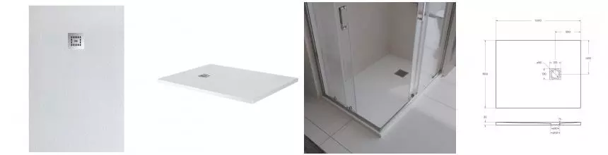 Душевой поддон «Belbagno» TRAY-MR-UNO-AH-100/80-35-W низкий из литьевого мрамора прямоугольный без сифона белый Душевой поддон «Belbagno» TRAY-MR-UNO-AH-100/80-35-W низкий из литьевого мрамора прямоугольный без сифона белый
