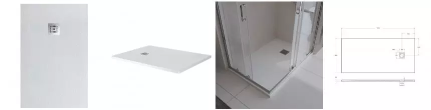 Душевой поддон «Belbagno» TRAY-MR-UNO-AH-170/80-35-W низкий из литьевого мрамора прямоугольный без сифона белый Душевой поддон «Belbagno» TRAY-MR-UNO-AH-170/80-35-W низкий из литьевого мрамора прямоугольный без сифона белый