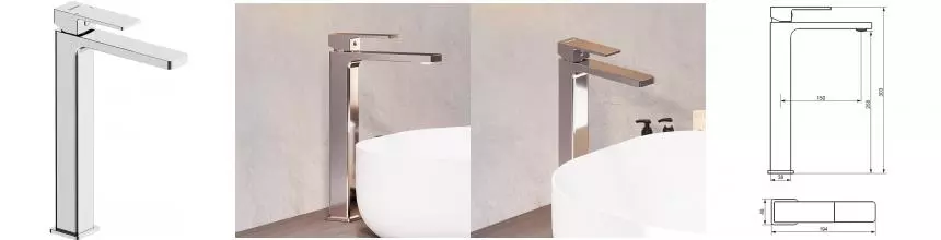 Смеситель для раковины «Damixa» Gala 530250000 хром Смеситель для раковины «Damixa» Gala 530250000 хром