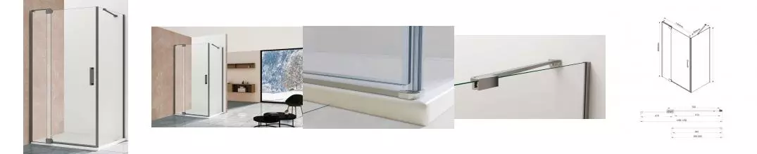 Душевой угол-ограждение «Vincea» Extra VSR-1E101190CLGM 110/90 прозрачный/вороненая сталь прямоугольный без поддона универсальный Душевой угол-ограждение «Vincea» Extra VSR-1E101190CLGM 110/90 прозрачный/вороненая сталь прямоугольный без поддона универсальный