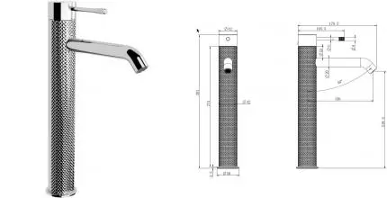 Смеситель для раковины «Allen Brau» Priority 4.0 5.31С02-00 хром