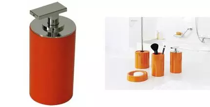 Дозатор для мыла «Ridder» Paris 22250514 на стол оранжевый