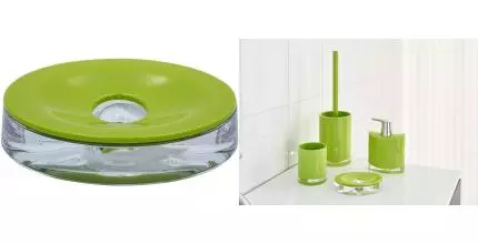 Мыльница «Ridder» Gaudy 2231305 на стол зелёная