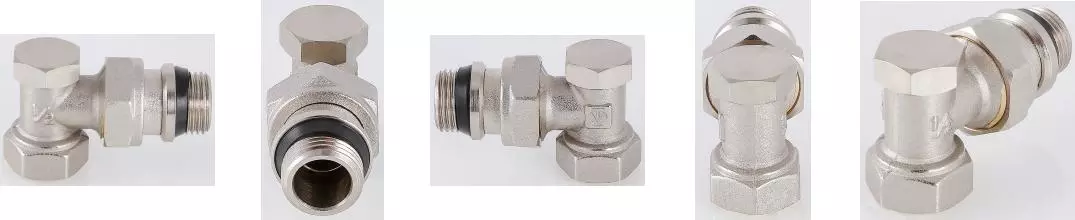 Клапан радиаторный «Valtec» VT.019.NR.04 1/2"-1/2" угловой(с доп. уплотнением) ВР-НР (американка) никель Клапан радиаторный «Valtec» VT.019.NR.04 1/2"-1/2" угловой(с доп. уплотнением) ВР-НР (американка) никель