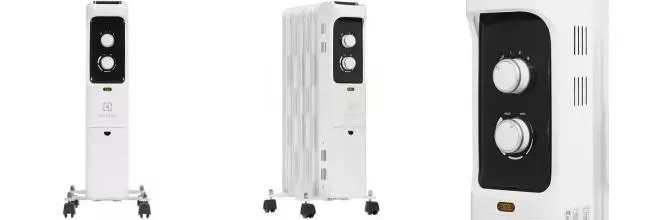 Масляный радиатор «Electrolux» EOH/M-S607 с термостатом белый