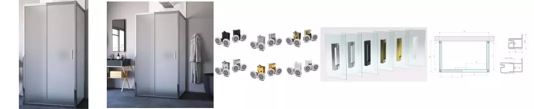 Душевой угол-ограждение «Vegas Glass» ZP-U TUR Novo 120/100 сатин/хром глянцевый без поддона универсальный Душевой угол-ограждение «Vegas Glass» ZP-U TUR Novo 120/100 сатин/хром глянцевый без поддона универсальный