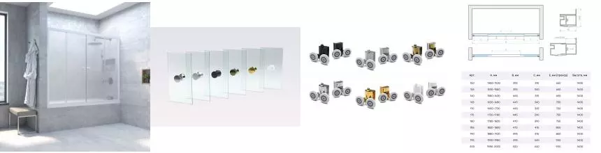 Шторка на ванну стеклянная «Vegas Glass» Z2V Novo 175/140 сатин/белая Шторка на ванну стеклянная «Vegas Glass» Z2V Novo 175/140 сатин/белая