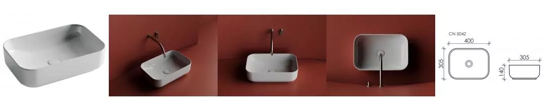 Раковина «Ceramica Nova» Element 51/34 CN5043 фарфоровая белая Раковина «Ceramica Nova» Element 51/34 CN5043 фарфоровая белая