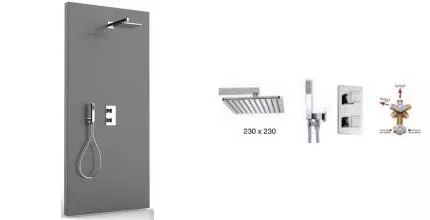 Душевая система «Bossini» Cosmo M00757.030 хром