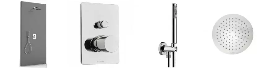 Душевая система «Bossini» Tetis M00760.030 хром Душевая система «Bossini» Tetis M00760.030 хром