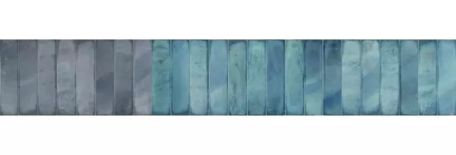 Настенная плитка «Azori» Bricks Glossy 63x31,5 СК000042300 azul