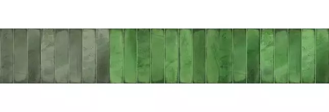 Настенная плитка «Azori» Bricks Glossy 63x31,5 СК000042302 green