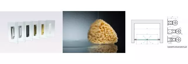 Душевая дверь «Vegas Glass» E2P Novo 120/189 шиншилла/матовый хром универсальная Душевая дверь «Vegas Glass» E2P Novo 120/189 шиншилла/матовый хром универсальная