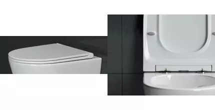 Сиденье для унитаза «Ceramica Nova» K-3011 дюропласт с микролифтом белое