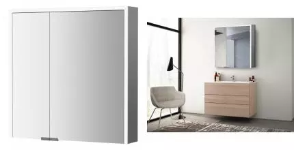 Зеркальный шкаф «Esbano» ES-5007NS 70/70 с подсветкой