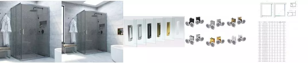 Душевой угол-ограждение «Vegas Glass» ZA-F Novo h2000 80/70 графит/матовый хром без поддона универсальный Душевой угол-ограждение «Vegas Glass» ZA-F Novo h2000 80/70 графит/матовый хром без поддона универсальный