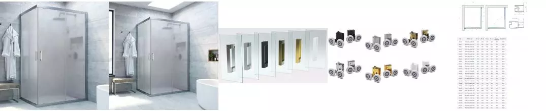 Душевой угол-ограждение «Vegas Glass» ZA-F Novo h2000 85/70 сатин/матовый хром без поддона универсальный Душевой угол-ограждение «Vegas Glass» ZA-F Novo h2000 85/70 сатин/матовый хром без поддона универсальный
