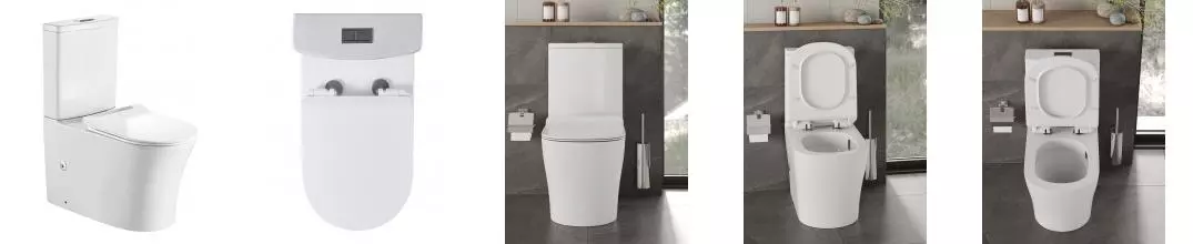 Унитаз компакт безободковый «Orange» C07-050W белый с сиденьем дюропласт с микролифтом белое Унитаз компакт безободковый «Orange» C07-050W белый с сиденьем дюропласт с микролифтом белое