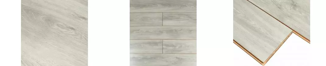 Ламинат «Wood Style»  Viva Дуб Тривенто 129,2х19,3 2341 33 класс серый