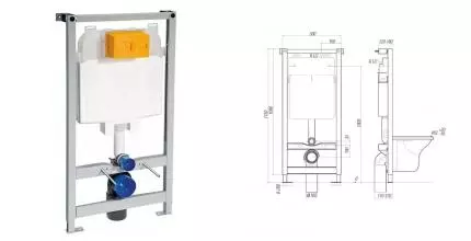 Инсталляция для унитаза «Migliore» Better 20456