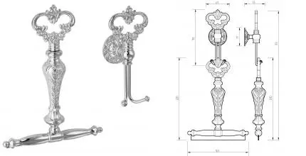 Водосгон «Migliore» Elisabetta 17051 на стену хром Водосгон «Migliore» Elisabetta 17051 на стену хром
