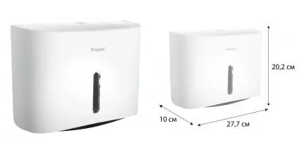 Диспенсер для бумажных полотенец «Fixsen» Hotel FX-31027D на стену белый