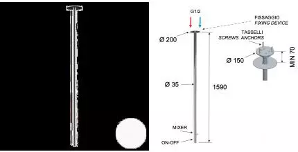 Смеситель для раковины «Remer» X-style N17BO белый матовый