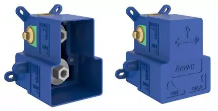 Внутренняя часть смесителя «Ravak» R-Box RB 07E.50 синяя Внутренняя часть смесителя «Ravak» R-Box RB 07E.50 синяя