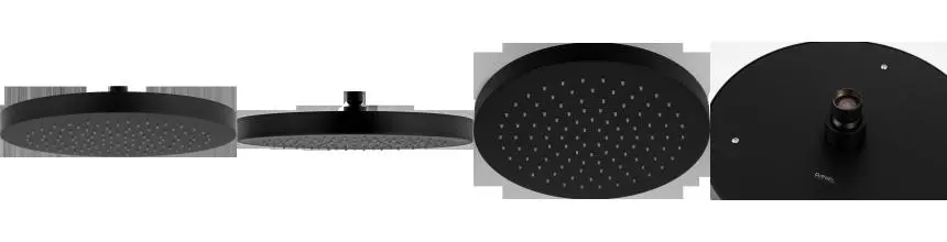 Верхний душ «Daniel» A578H3CM3215 чёрный матовый Верхний душ «Daniel» A578H3CM3215 чёрный матовый