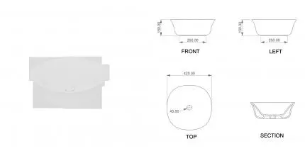 Раковина накладная 42 см GSG Flut FLLAVFSQU42000, белый глянцевый, шт FLLAVFSQU42000 · GSG, FLLAVFSQU42000 Раковина накладная 42 см GSG Flut FLLAVFSQU42000, белый глянцевый, шт FLLAVFSQU42000 · GSG, FLLAVFSQU42000