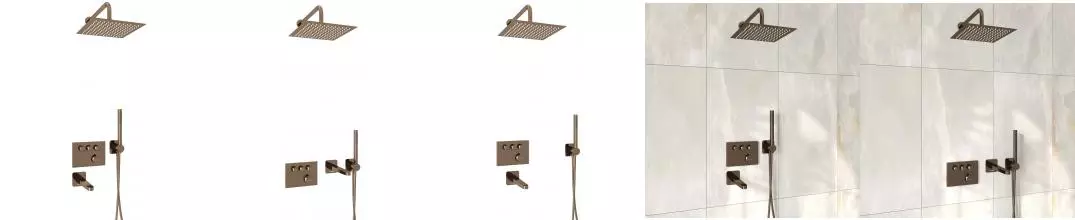 Душевая система «WasserKRAFT» Asphe A7758.338.329.290.292.291.311 Thermo с термостатом розовое золото Душевая система «WasserKRAFT» Asphe A7758.338.329.290.292.291.311 Thermo с термостатом розовое золото