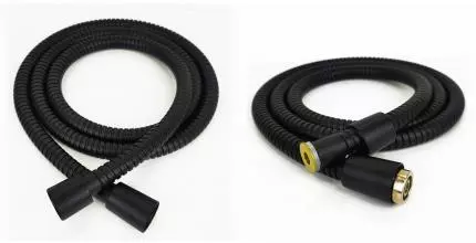 Душевой шланг «Paini» 53PZ162DAC 150 см чёрный брашированный Душевой шланг «Paini» 53PZ162DAC 150 см чёрный брашированный