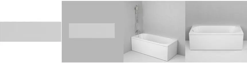 Экран под ванну «Am.Pm» W94A-150-070W-P 150/70 белый