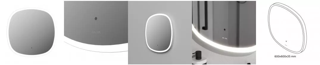 Зеркало «Am.Pm» Func 60 с подсветкой