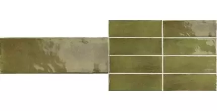 Настенная плитка «Equipe Ceramicas» Coco Glossy 15x5 27989 verd Настенная плитка «Equipe Ceramicas» Coco Glossy 15x5 27989 verd