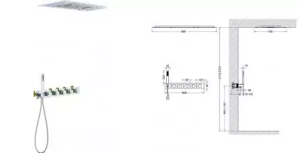 Душевая система «Timo» Petruma SX-5229/00SM с термостатом хром