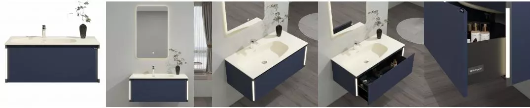 Мебель B&W U945.800 основной шкаф, P14,Unihopper,Corian раковина-столешница/LED light (800x520x360) 945800 · Black & White, 945800 Мебель B&W U945.800 основной шкаф, P14,Unihopper,Corian раковина-столешница/LED light (800x520x360) 945800 · Black & White, 945800