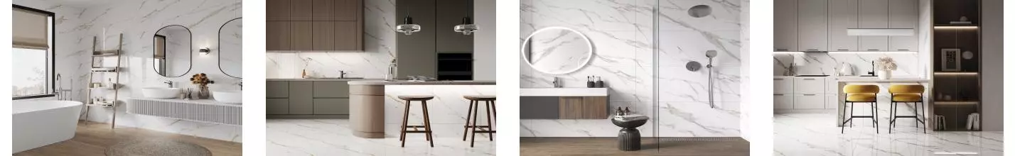 Коллекция плитки «Ceradim» Calacatta Sharp Коллекция плитки «Ceradim» Calacatta Sharp