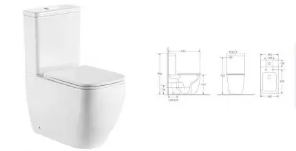Унитаз компакт безободковый «Belbagno» Luce-TorBB2197CP-TOR/SC/BB2197T белый с сиденьем дюропласт с микролифтом белое Унитаз компакт безободковый «Belbagno» Luce-TorBB2197CP-TOR/SC/BB2197T белый с сиденьем дюропласт с микролифтом белое