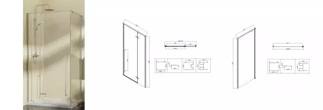 Душевой угол-ограждение «Vincea» Slim-N VSR-5SN9010CL 100/90 прозрачный/хром прямоугольный без поддона универсальный Душевой угол-ограждение «Vincea» Slim-N VSR-5SN9010CL 100/90 прозрачный/хром прямоугольный без поддона универсальный