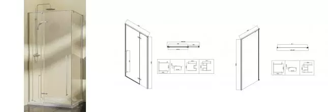 Душевой угол-ограждение «Vincea» Slim-N VSR-5SN9090CL 90/90 прозрачный/хром квадратный без поддона универсальный Душевой угол-ограждение «Vincea» Slim-N VSR-5SN9090CL 90/90 прозрачный/хром квадратный без поддона универсальный