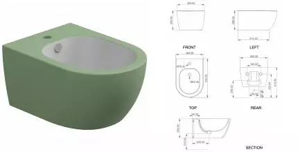Биде подвесное Биколор GSG Like LKBISOBI000/031, white/salvia, шт LKBISOBI000/031 · Like, GSG, LKBISOBI000/031 Биде подвесное Биколор GSG Like LKBISOBI000/031, white/salvia, шт LKBISOBI000/031 · Like, GSG, LKBISOBI000/031