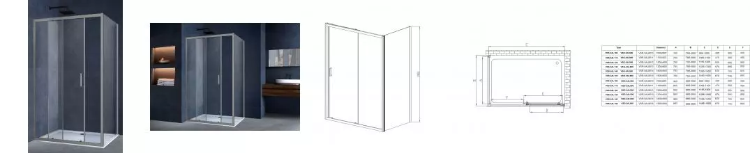 Душевой угол-ограждение «Vincea» Alpha VSR-3AL8012CLGM 120/80 прозрачный/вороненая сталь прямоугольный без поддона универсальный Душевой угол-ограждение «Vincea» Alpha VSR-3AL8012CLGM 120/80 прозрачный/вороненая сталь прямоугольный без поддона универсальный