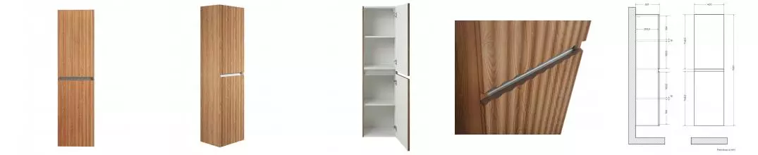 Пенал «Art&Max» Elegant 150 подвесной бран Пенал «Art&Max» Elegant 150 подвесной бран